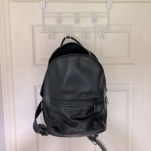 Matt and Nat Black vegan spacious backpack